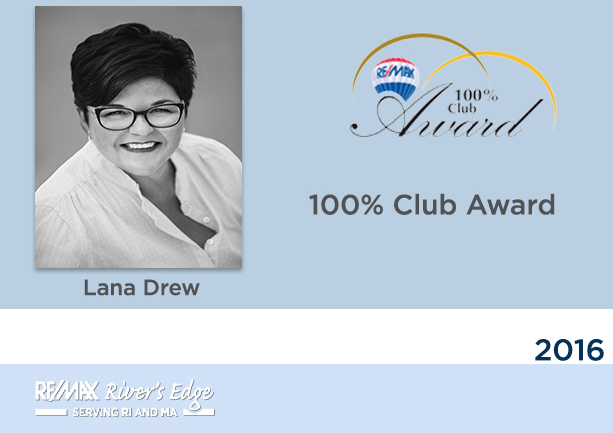100% Club Award - RE/MAX River's Edge